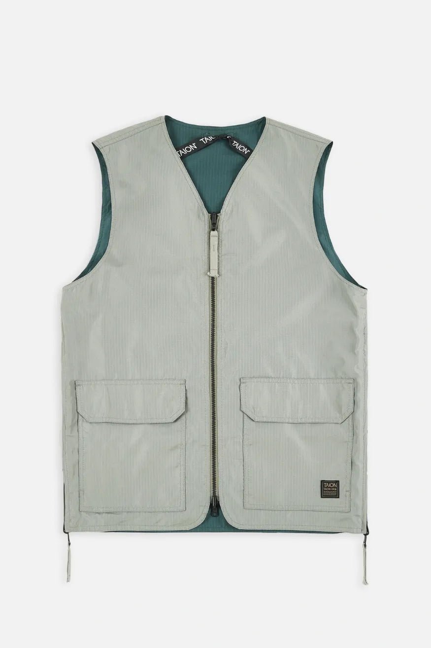 Taion Chaleco Hombre Reversible R001ZNDML Sage Green Who killed Bambi?