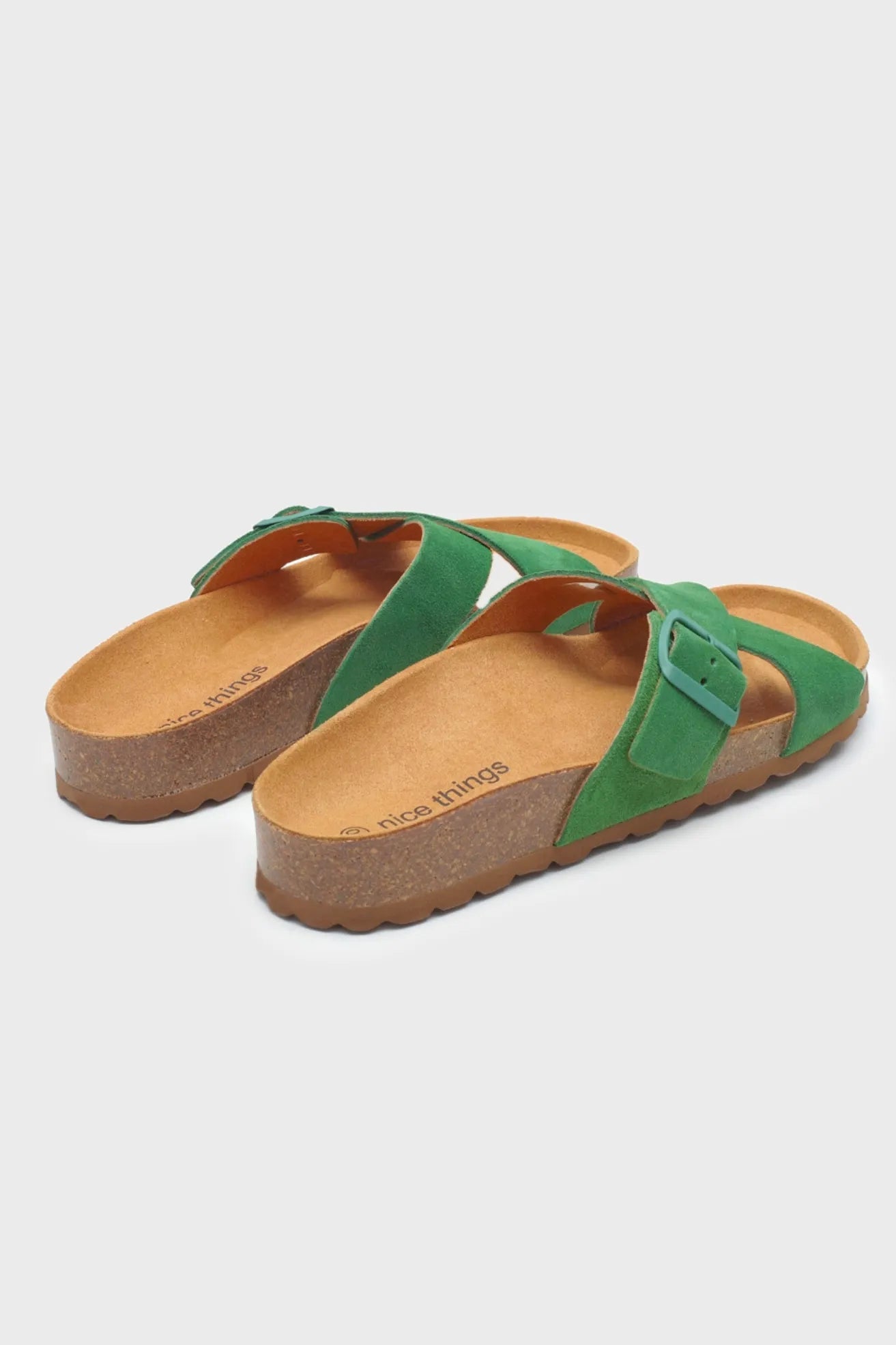 Vagabond Sandalias Bio Tiras Cruzadas Verdes Who killed Bambi?