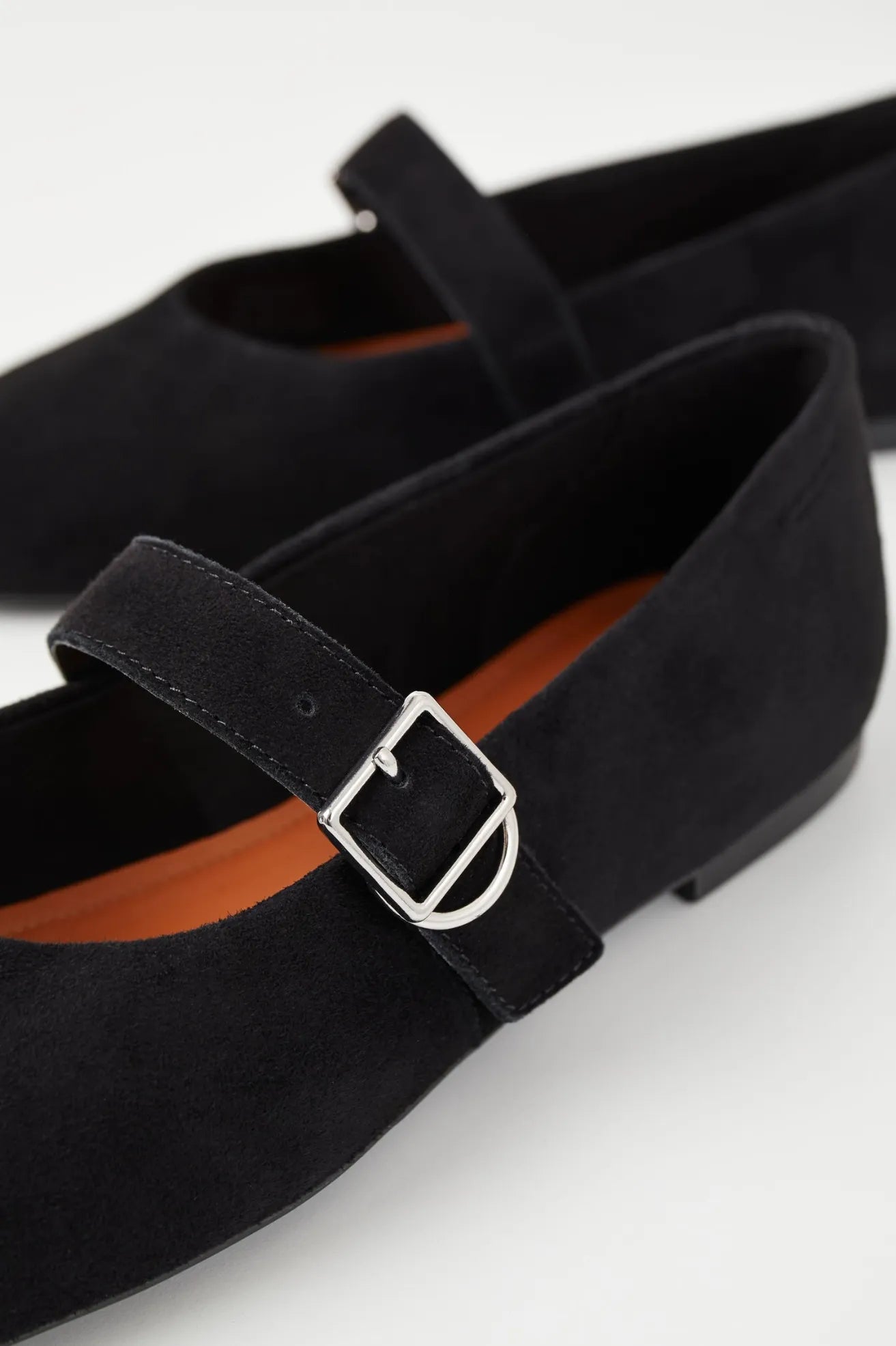 Vagabond Zapatos Bailarinas Mary Jane Mujer Negro Ante Who killed Bambi?