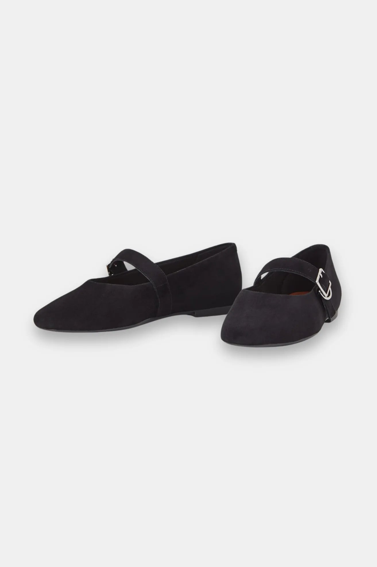 Vagabond Zapatos Bailarinas Mary Jane Mujer Negro Ante Who killed Bambi?