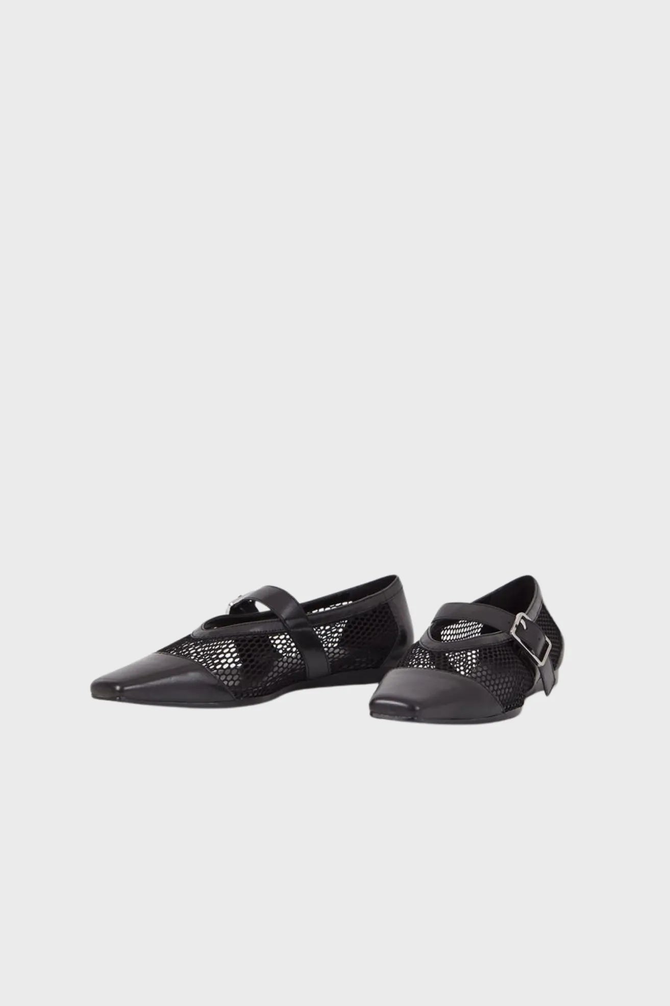 Vagabond Zapatos Bailarinas de Malla Wioletta Negros Who killed Bambi?