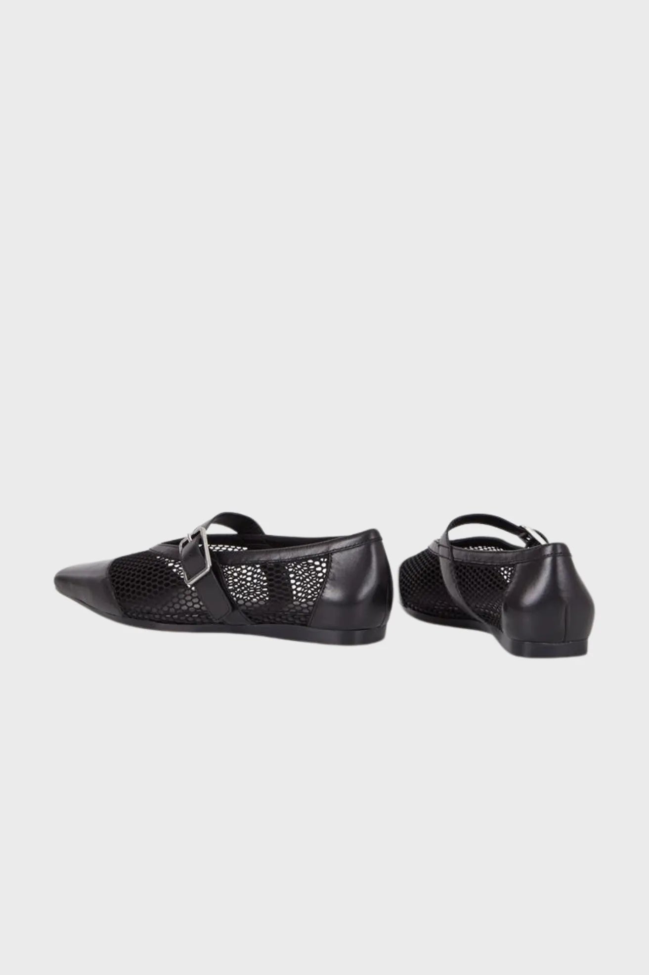 Vagabond Zapatos Bailarinas de Malla Wioletta Negros Who killed Bambi?