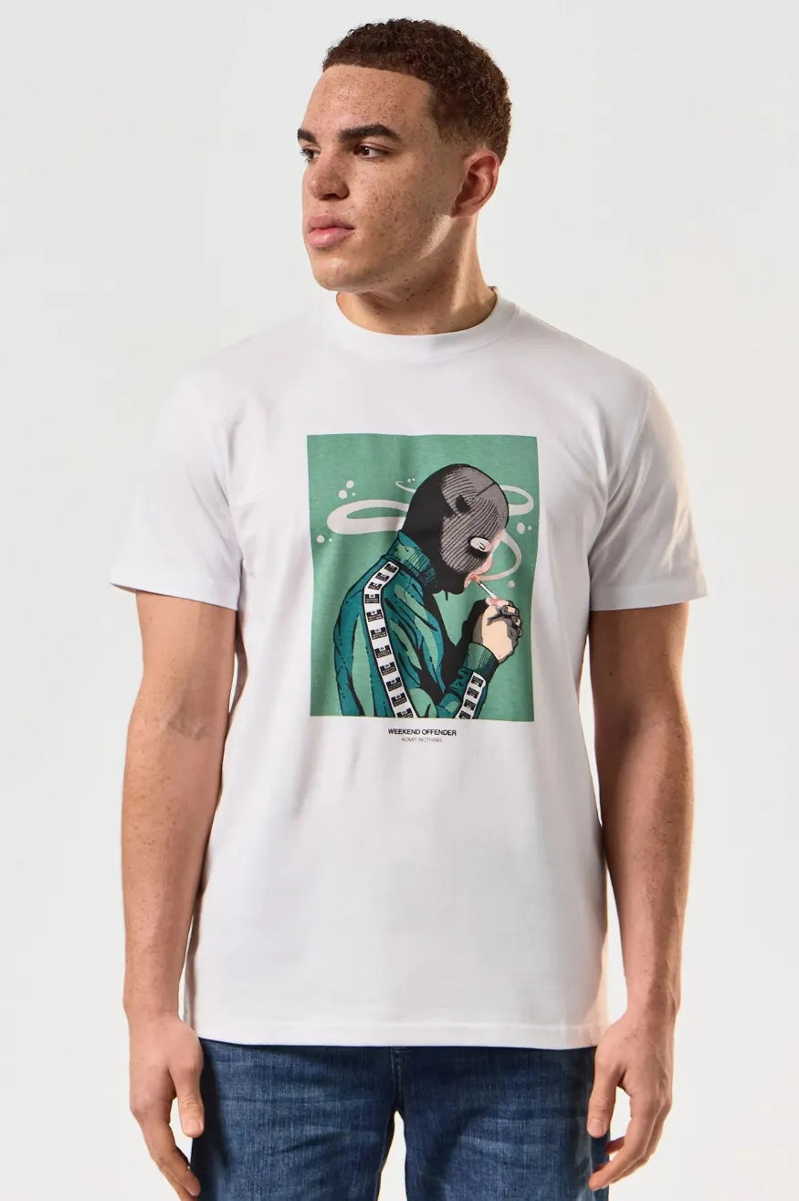 Weekend Offender Camiseta Hombre Fum Blanca Who killed Bambi?