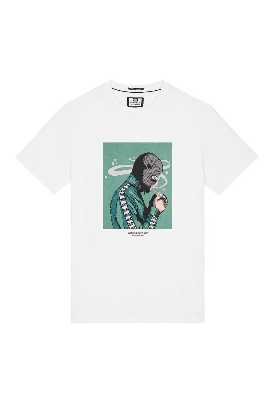 Weekend Offender Camiseta Hombre Fum Blanca Who killed Bambi?