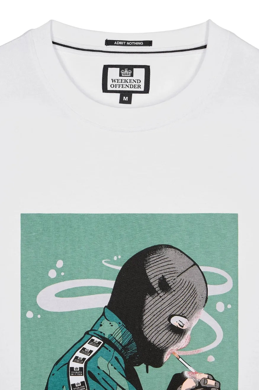Weekend Offender Camiseta Hombre Fum Blanca Who killed Bambi?