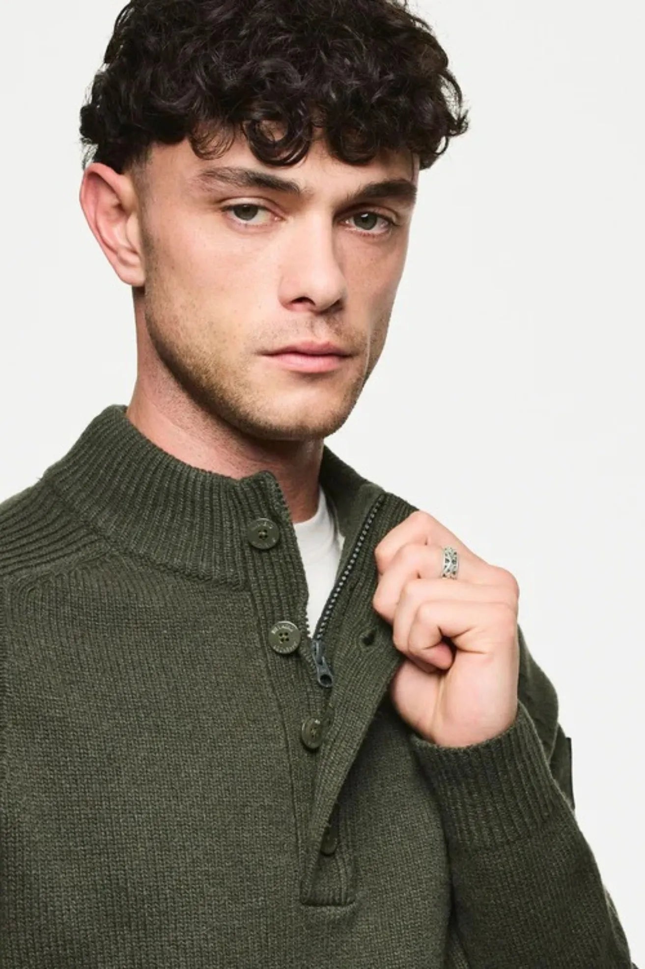Weekend Offender Jersey Lana Hombre Castillos Verde Who killed Bambi?