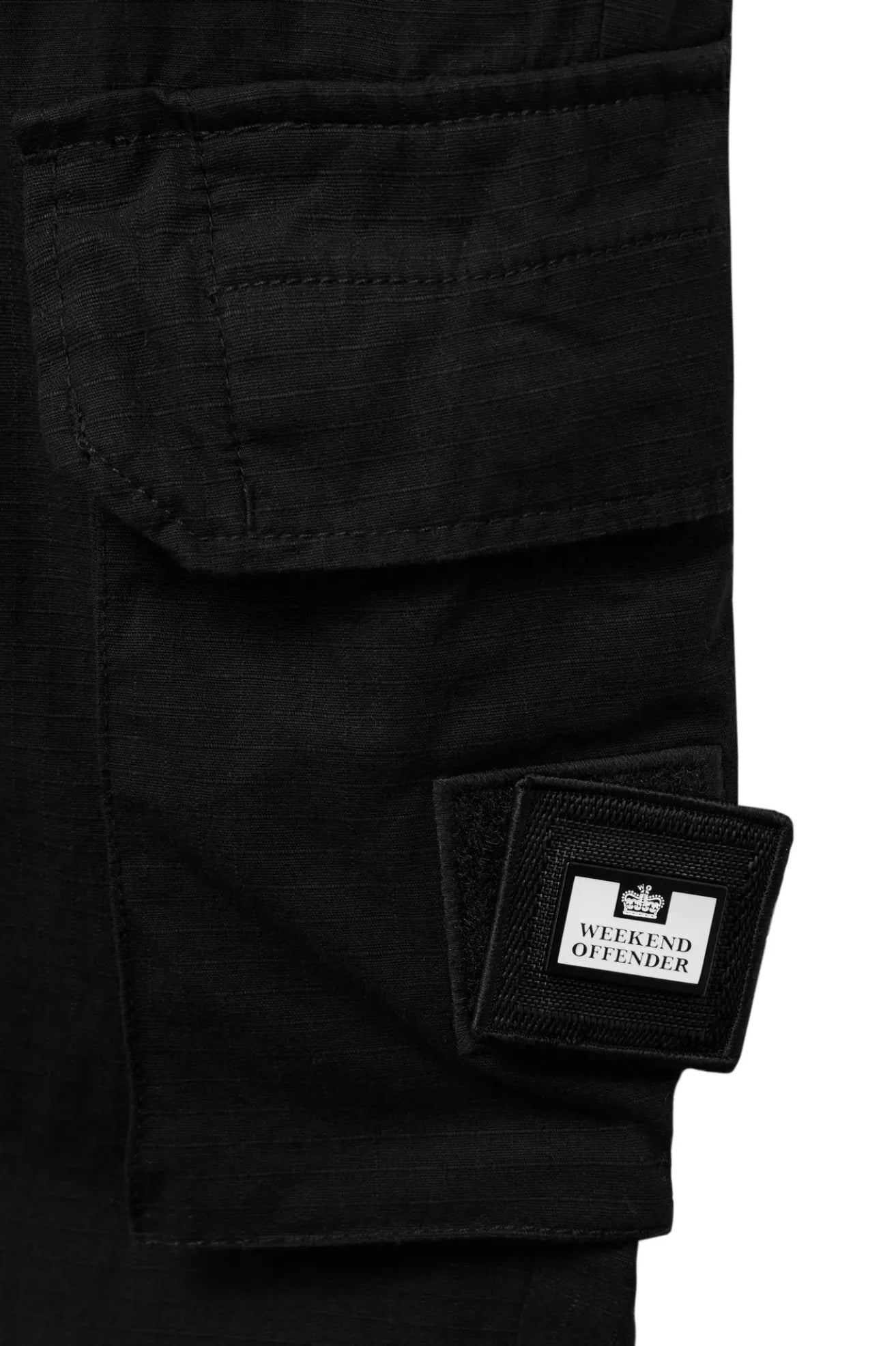 Weekend Offender Pantalón Hombre Cargo Pianemo Negro Who killed Bambi?