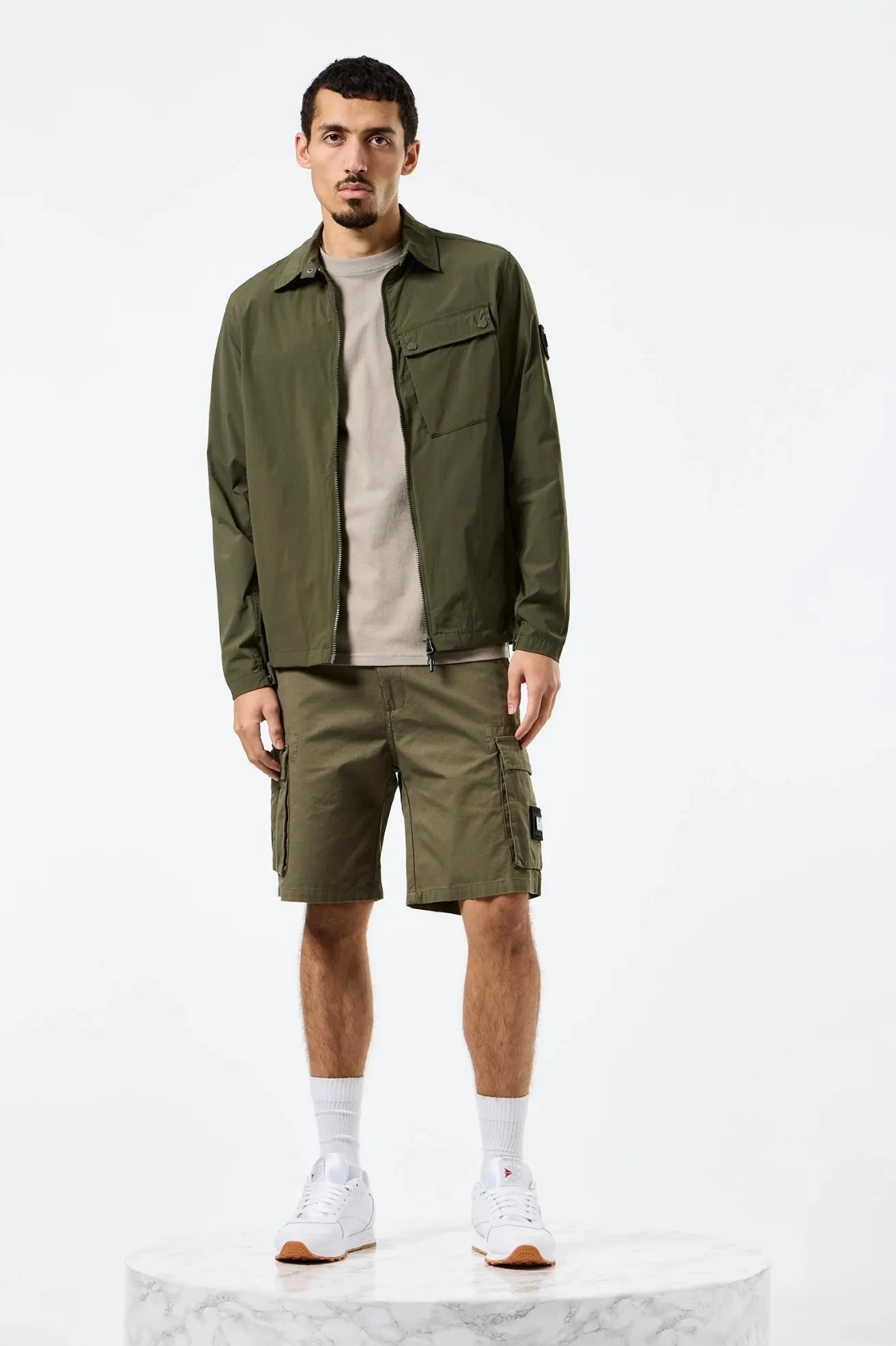 Weekend Offender Sobrecamisa Técnica Hombre Southbank Verde Who killed Bambi?