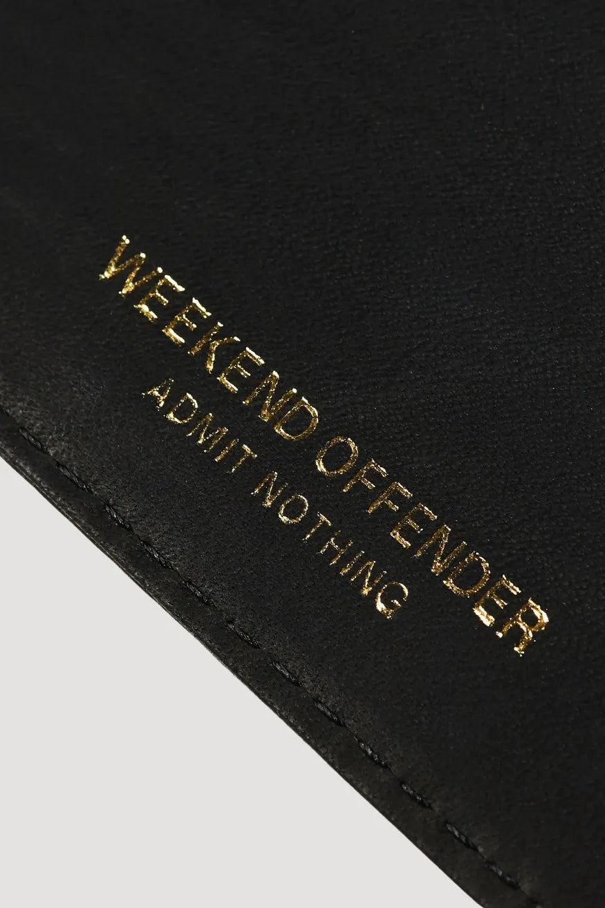 Weekend Offender Tarjetero Piel Negro Who killed Bambi?
