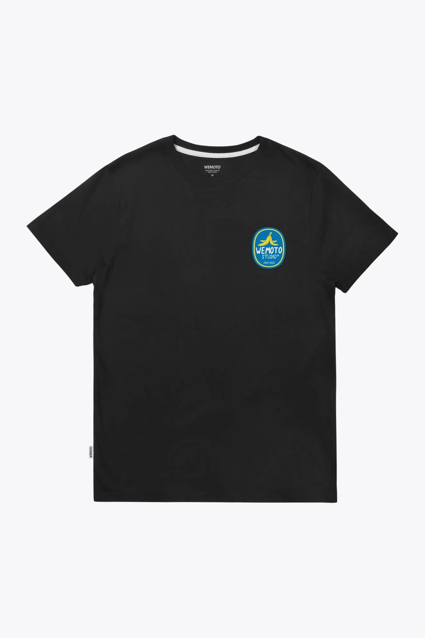 Wemoto Clothing Camiseta Hombre Banana Negra Who killed Bambi?