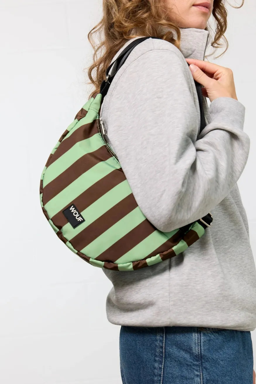 Wouf Bolso Bandolera Half Moon Antwerp Who killed Bambi?