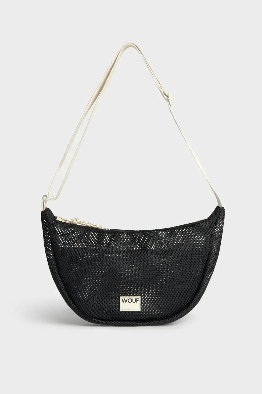 Wouf Bolso Bandolera Half Onyx Negro Who killed Bambi?