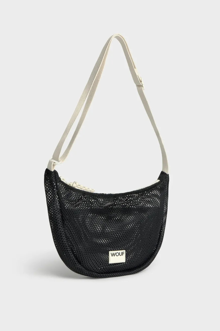 Wouf Bolso Bandolera Half Onyx Negro Who killed Bambi?