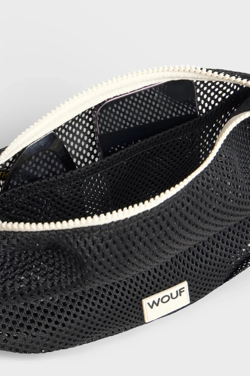 Wouf Bolso Bandolera Half Onyx Negro Who killed Bambi?