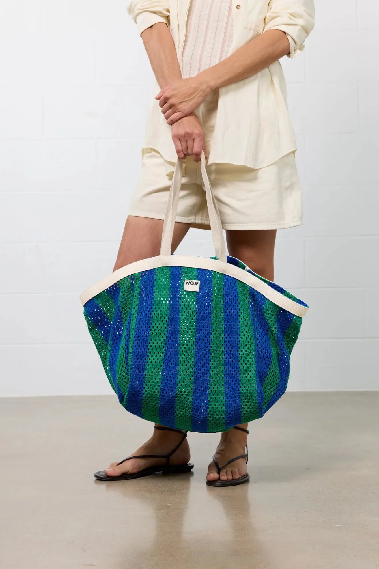 Wouf Tote Bag Grande Mistral Who killed Bambi?