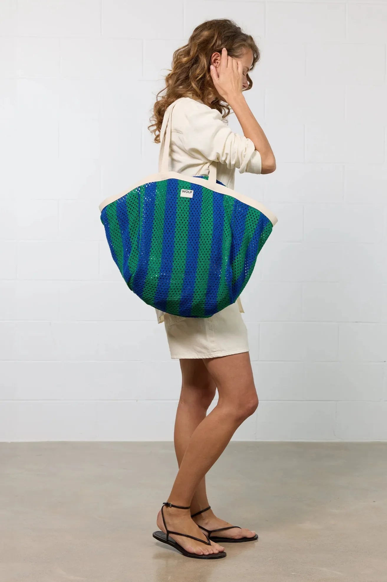 Wouf Tote Bag Grande Mistral Who killed Bambi?