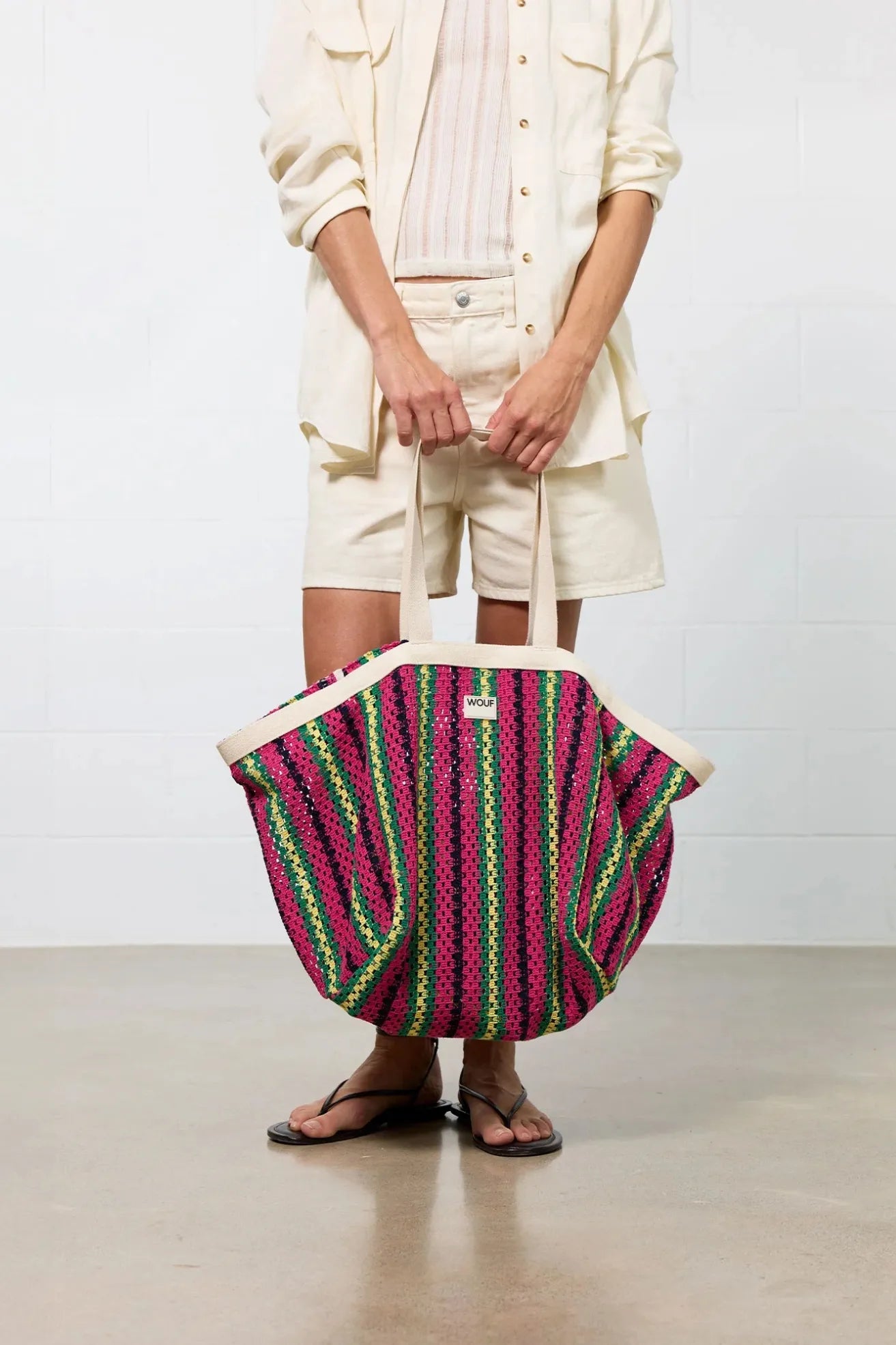 Wouf Tote Bag Grande Tramontane Who killed Bambi?