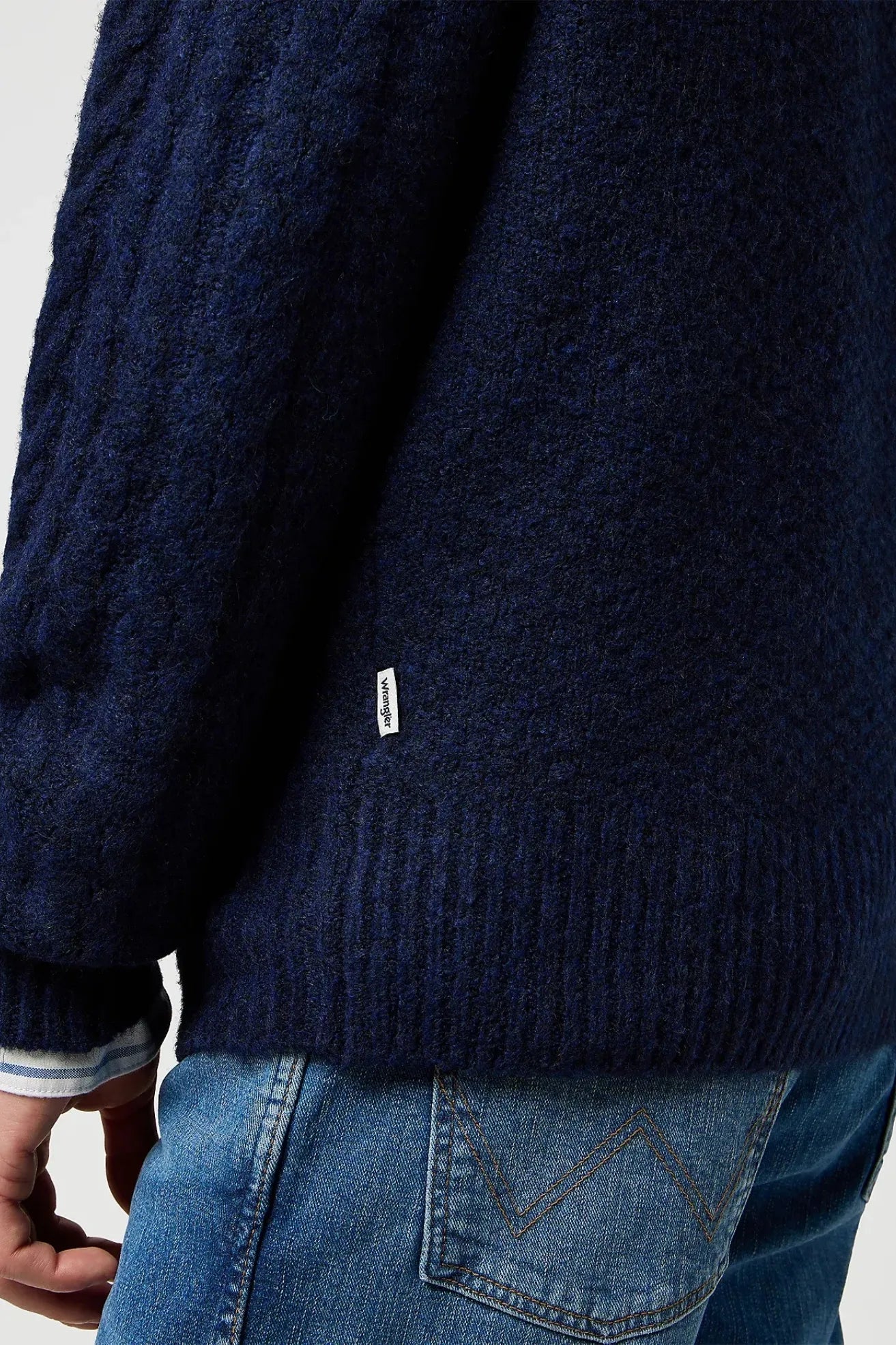 Wrangler Jersey Hombre Cable Azul Who killed Bambi?