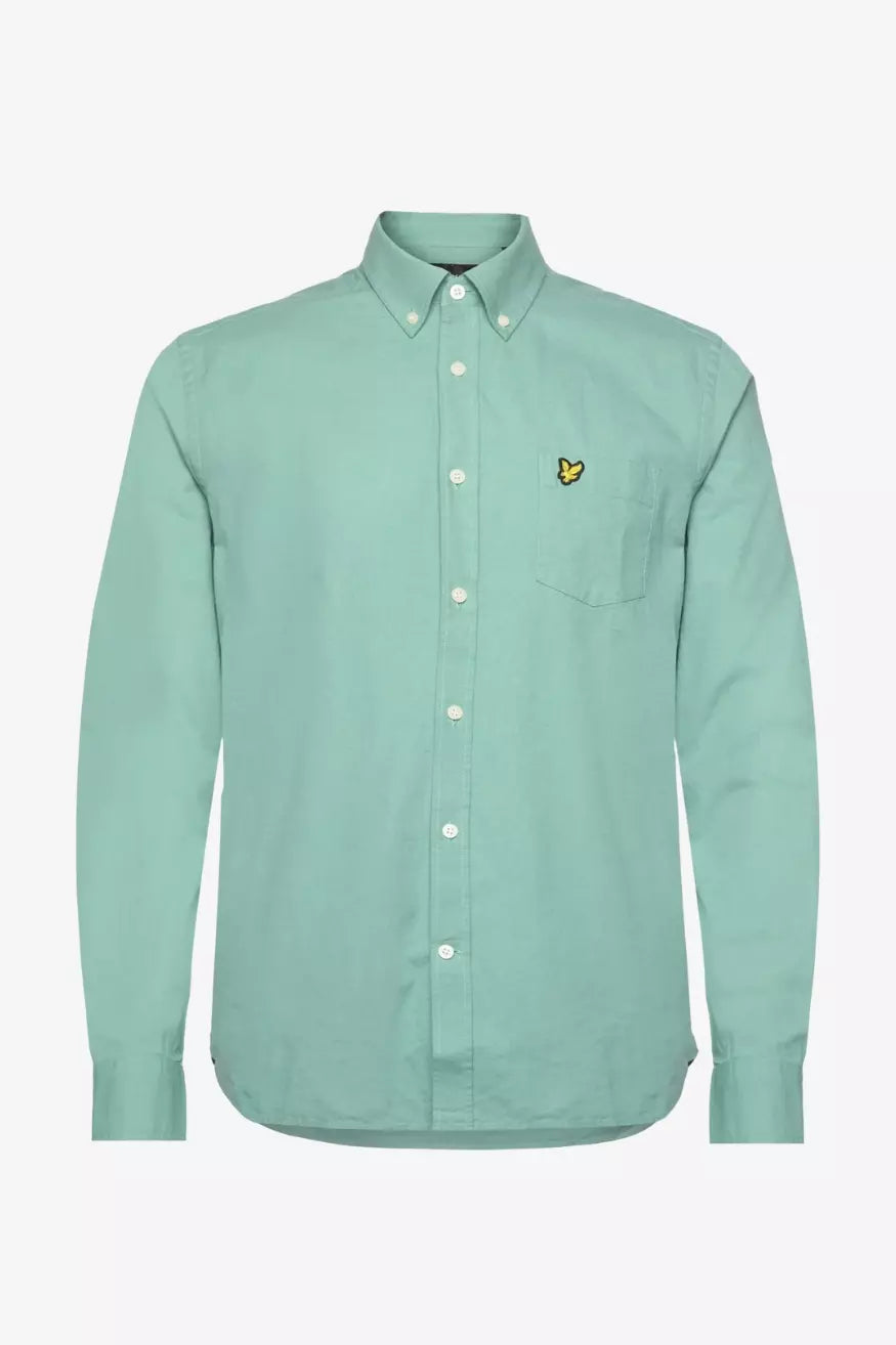 Lyle And Scott Camisa Hombre LW2004V Turquoise Shadow - Who Killed Bambi?