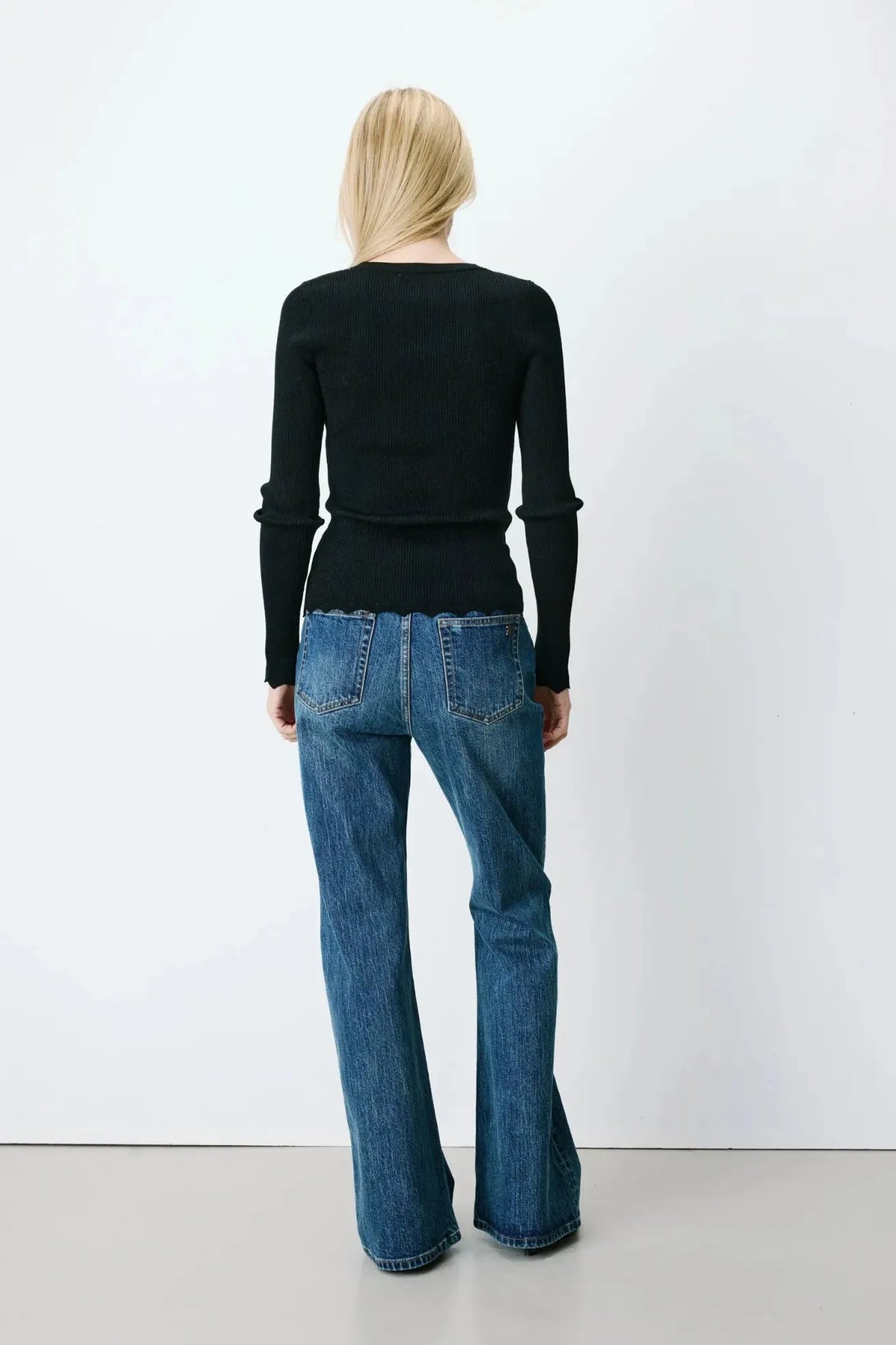 Grace And Mila Jersey Mujer Abbott Negro