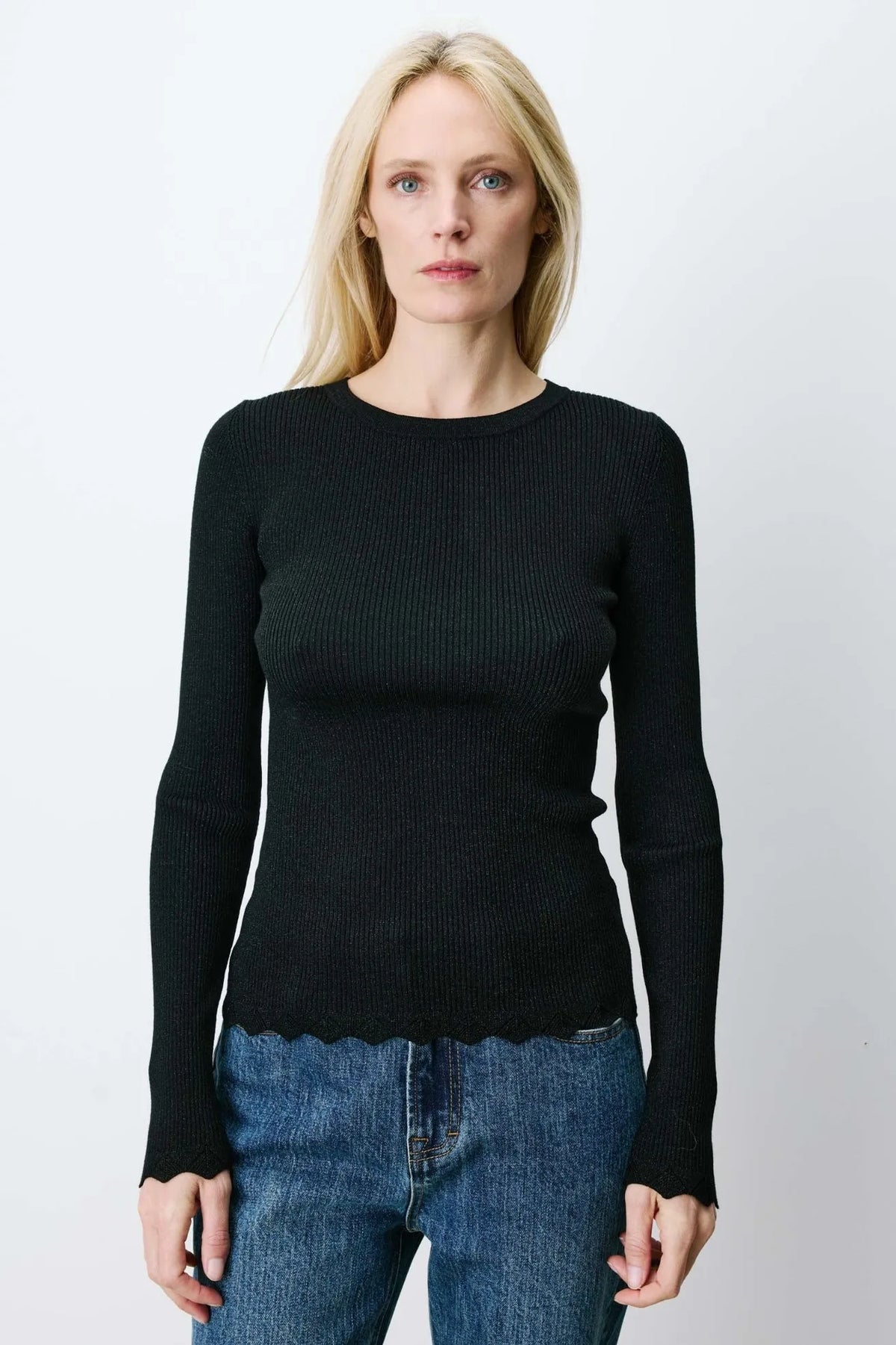 Grace And Mila Jersey Mujer Abbott Negro