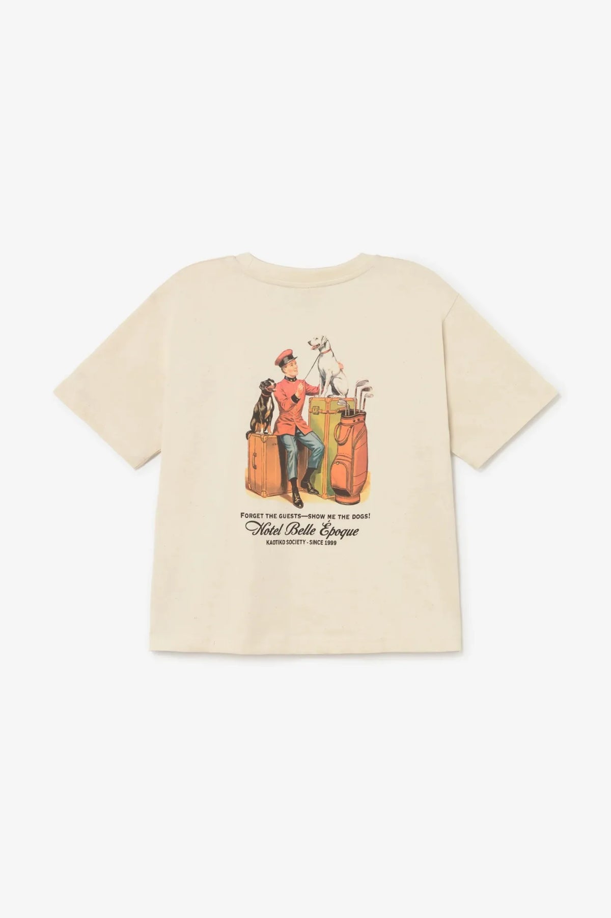 T-shirt Kaotiko Mulher You Can Do Great Things Bege