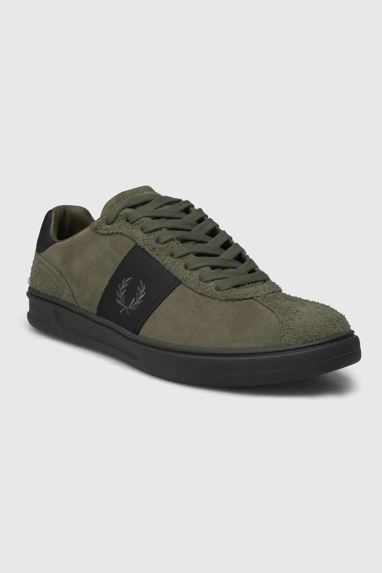 Fred Perry Zapatillas Hombre B4 Suede Verdes