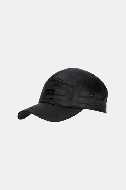 Rains Gorra 5 Panel Ripstop Negra