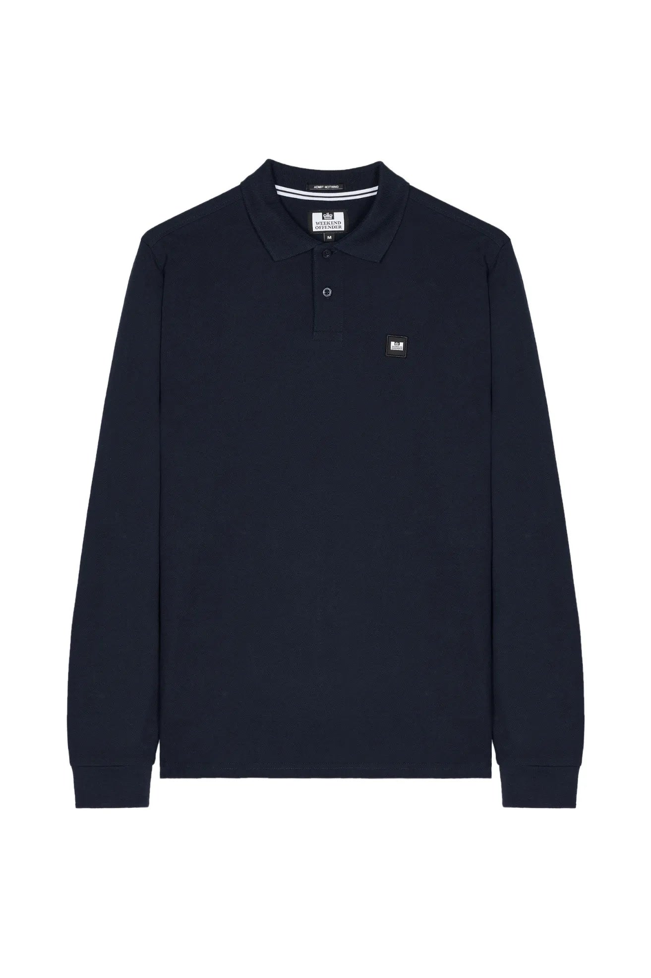 Weekend Offender Polo Hombre Manga Larga Dice Azul