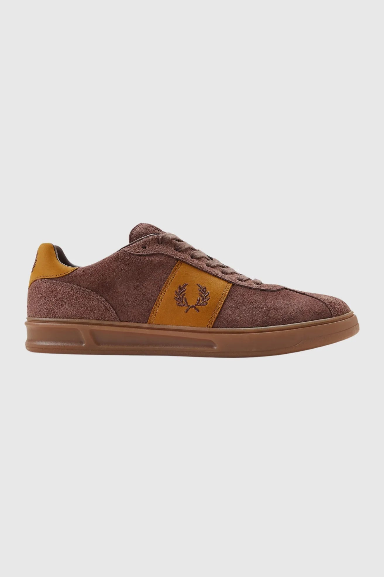 Fred Perry Zapatillas Hombre B4 Suede Marrones