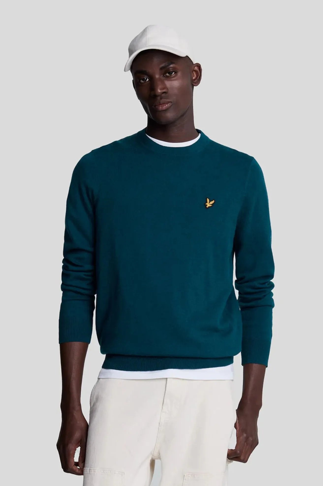 Lyle And Scott Jersey Hombre Cotton Merino Apres Navy