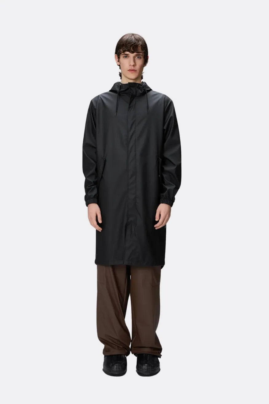 Rains Chubasquero Fishtail Parka Negra