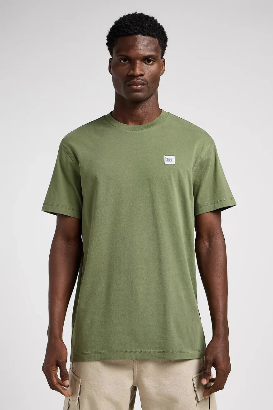 Lee Workwear Camiseta Hombre WW Verde
