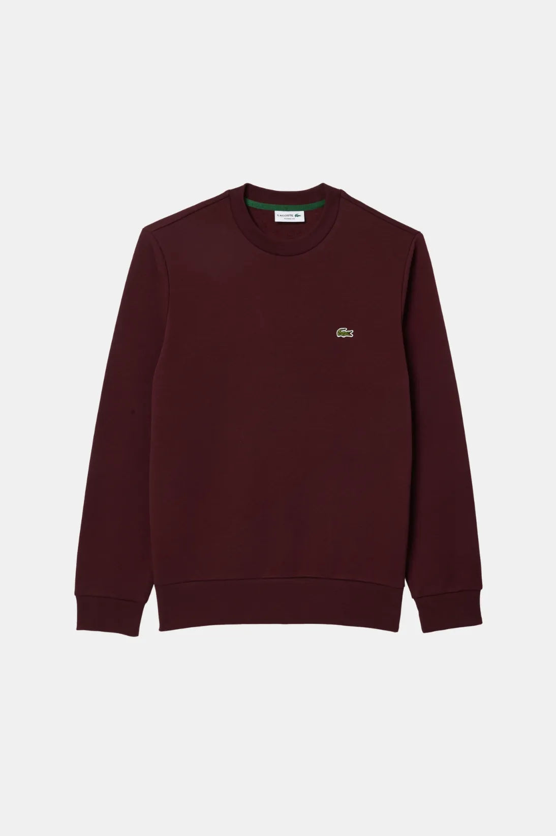 Lacoste Sudadera Hombre Cuello Redondo Burdeos