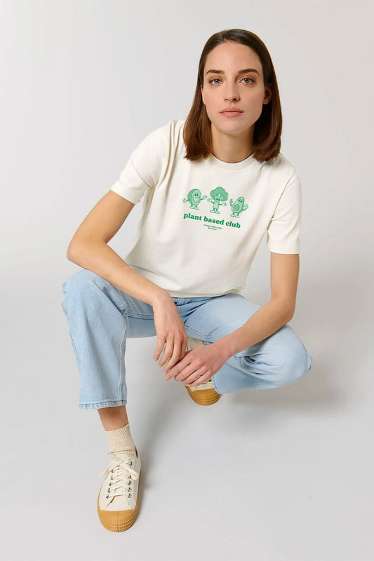 Cal·Lum Camiseta Mujer Plant Based Club