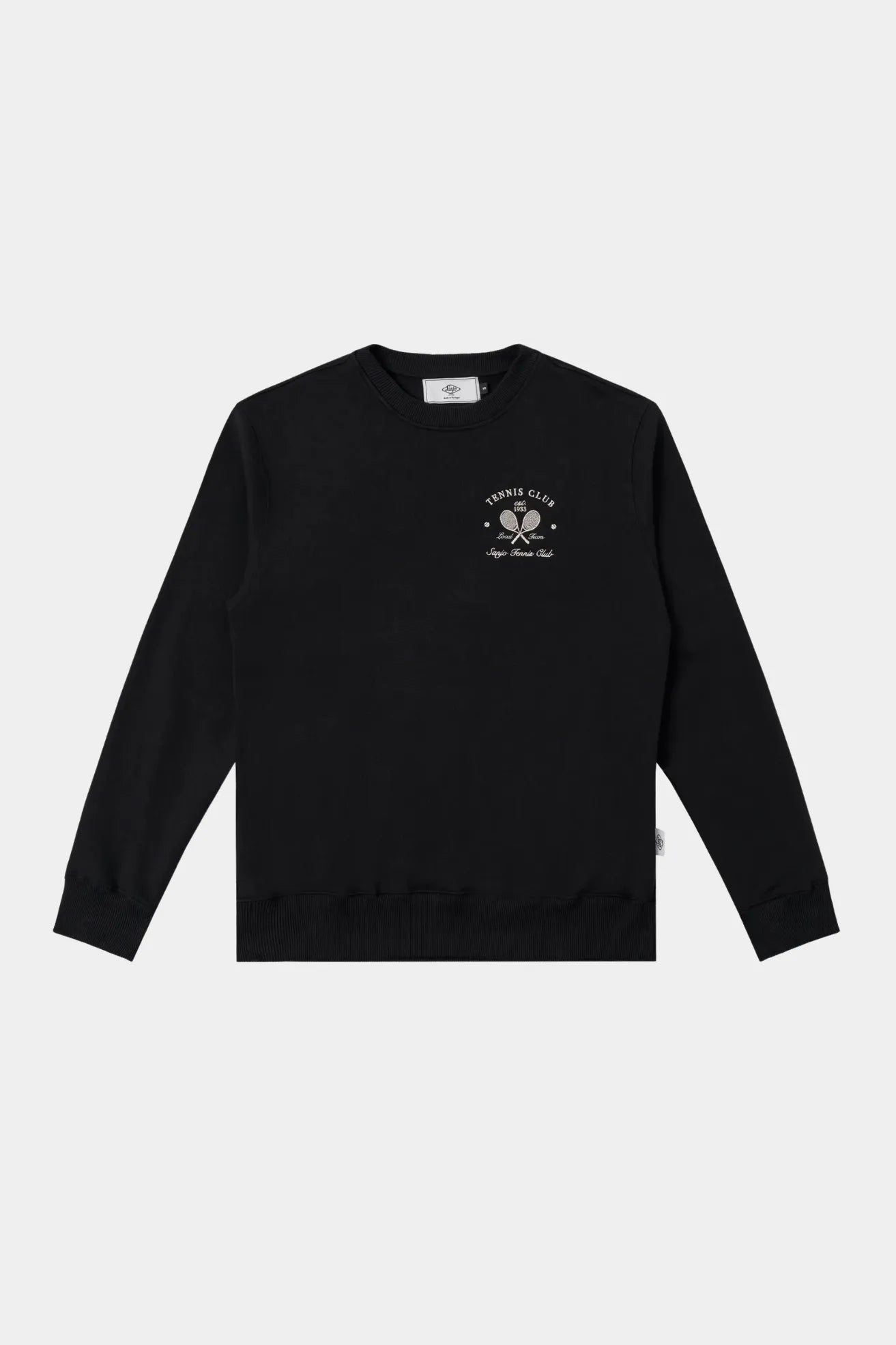 Sanjo Sudadera Hombre Tennis Club Negra