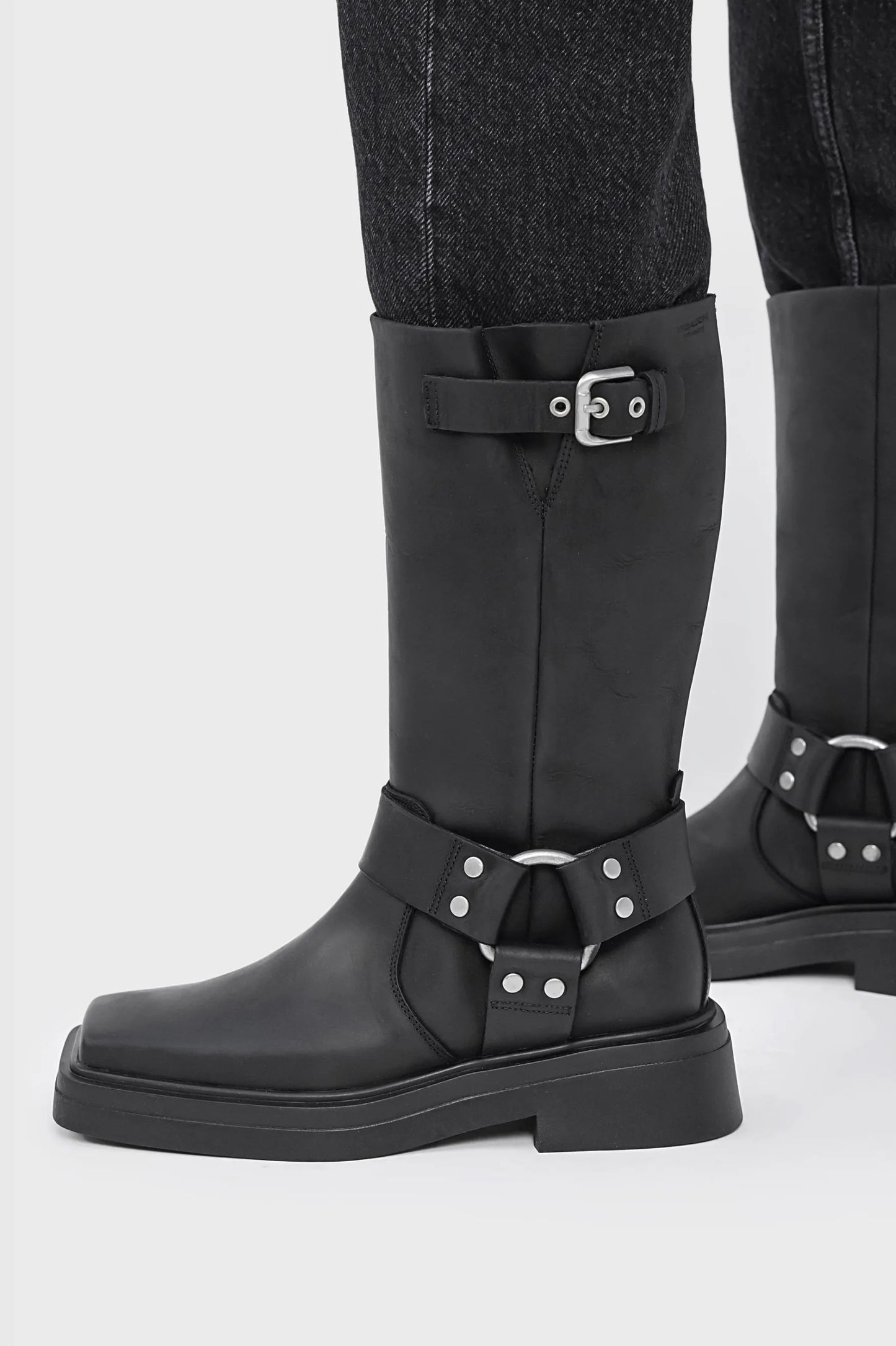 Vagabond Botas Mujer Altas Eyra Negro Nubuck