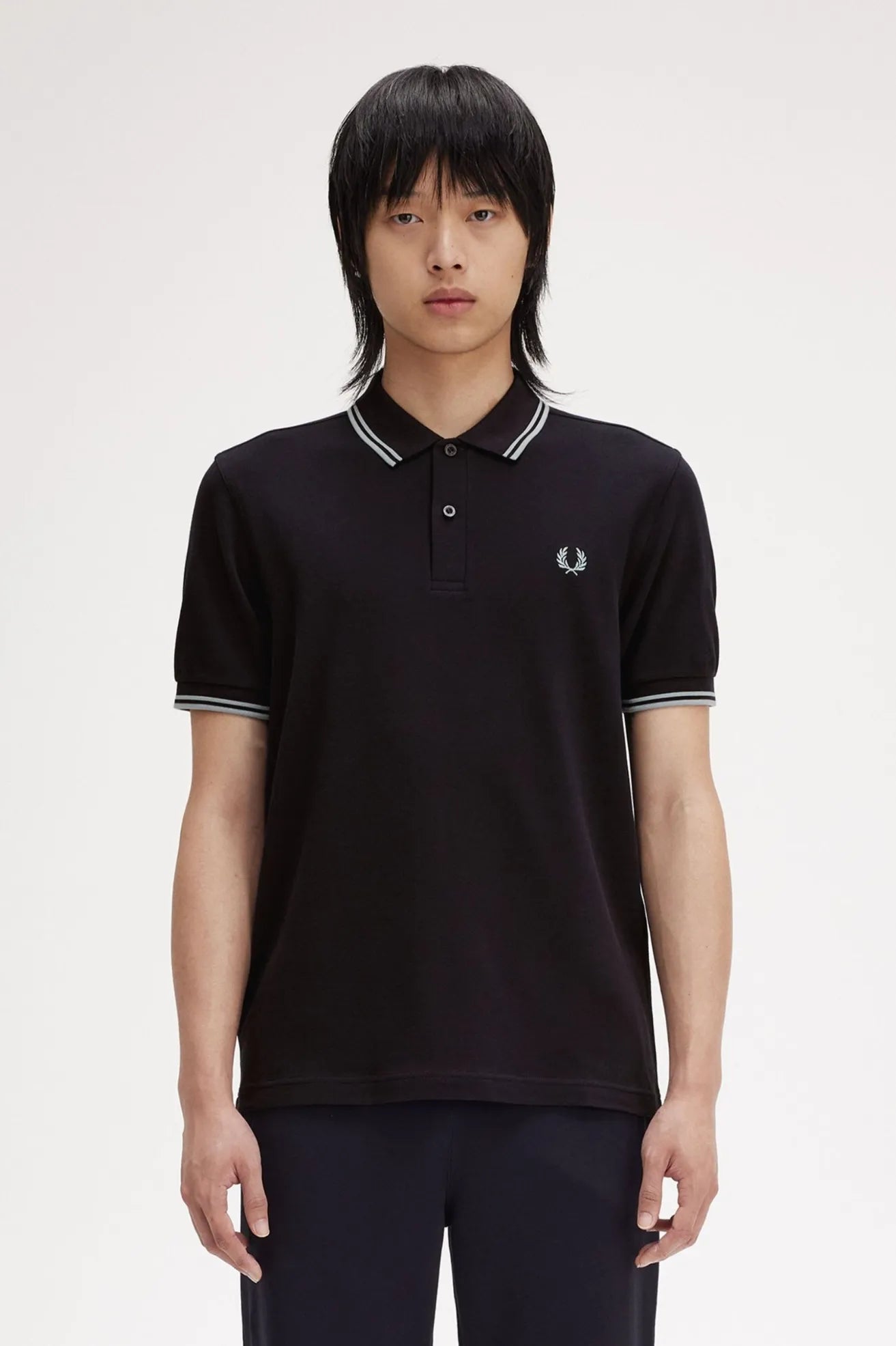 Fred Perry Polo Hombre M3600 Azul L51