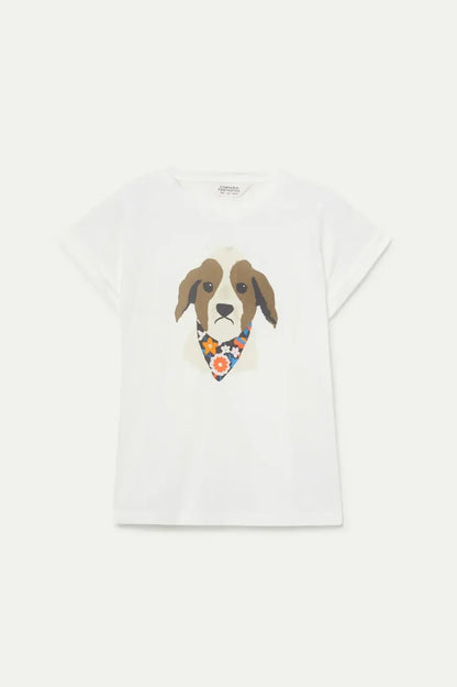 Compañia Fantastica Camiseta Mujer Estampado Perro