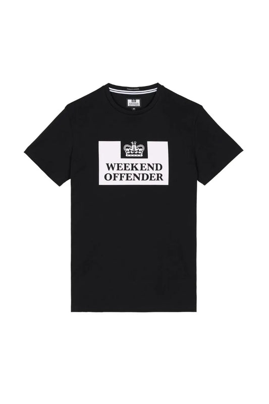 Weekend Offender Camiseta Hombre Prison Negra