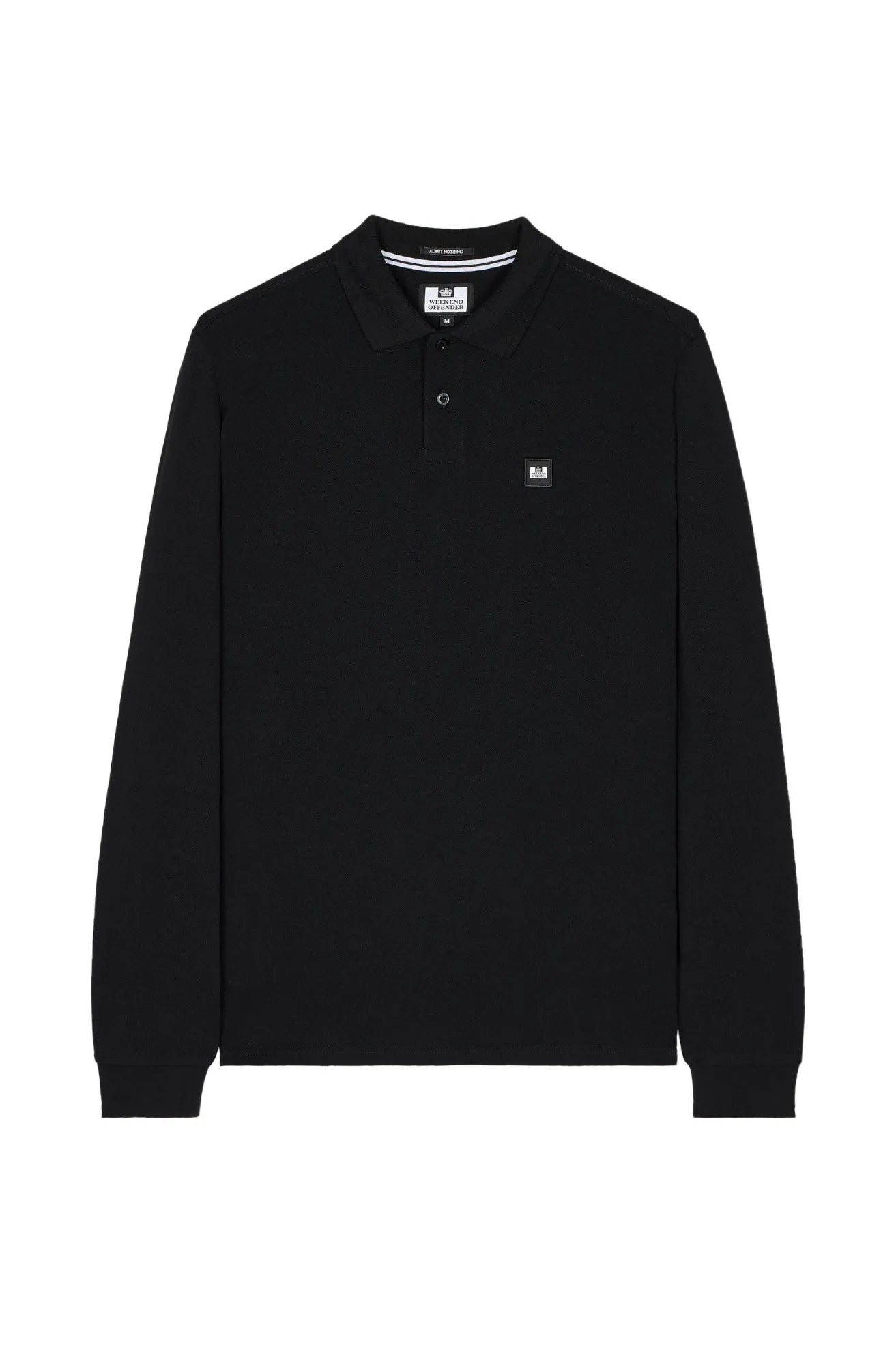 Weekend Offender Polo Hombre Manga Larga Dice Negro