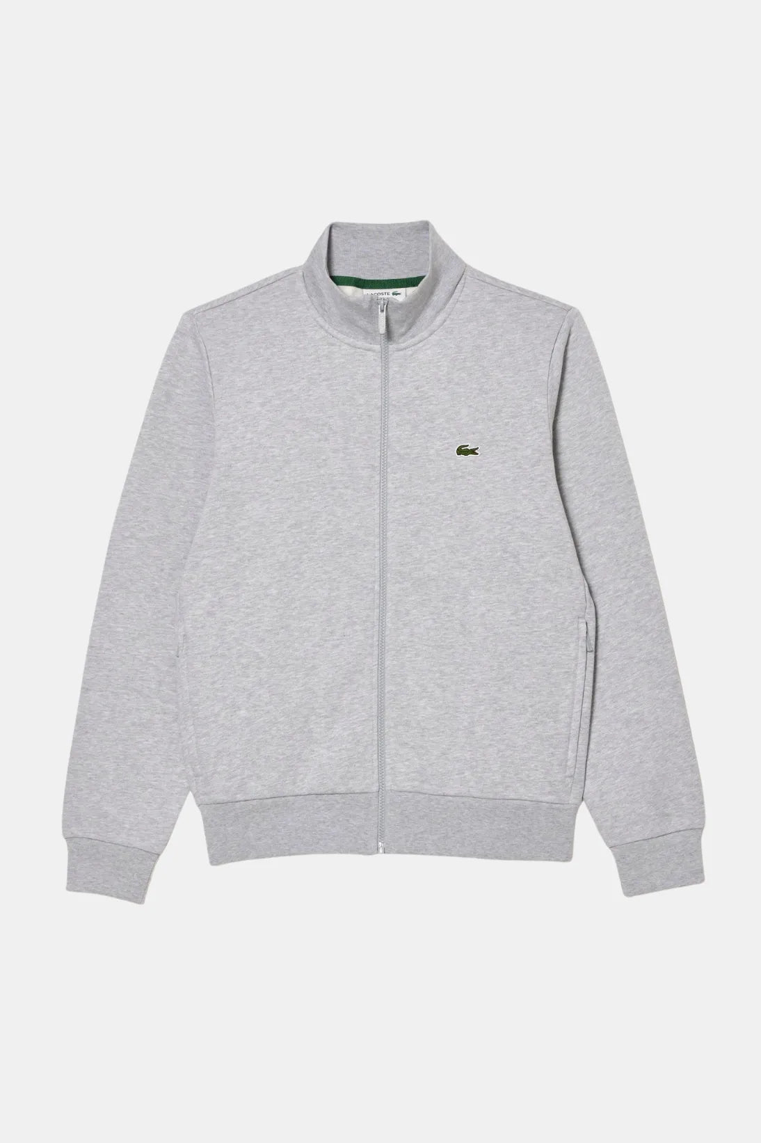 Lacoste Sudadera Hombre SH9622 Cremallera Gris