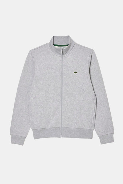 Lacoste Sudadera Hombre SH9622 Cremallera Gris