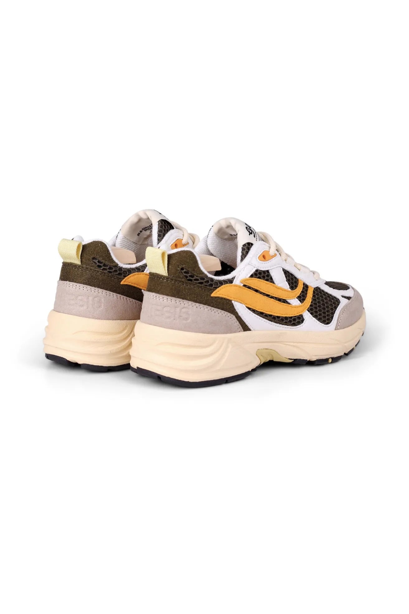 Genesis Zapatillas Mujer G-Eco 99 Multi Mesh White/Olive/Orange