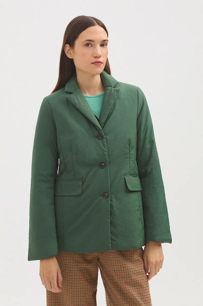 Nice Things Chaqueta Mujer Acolchada Verde