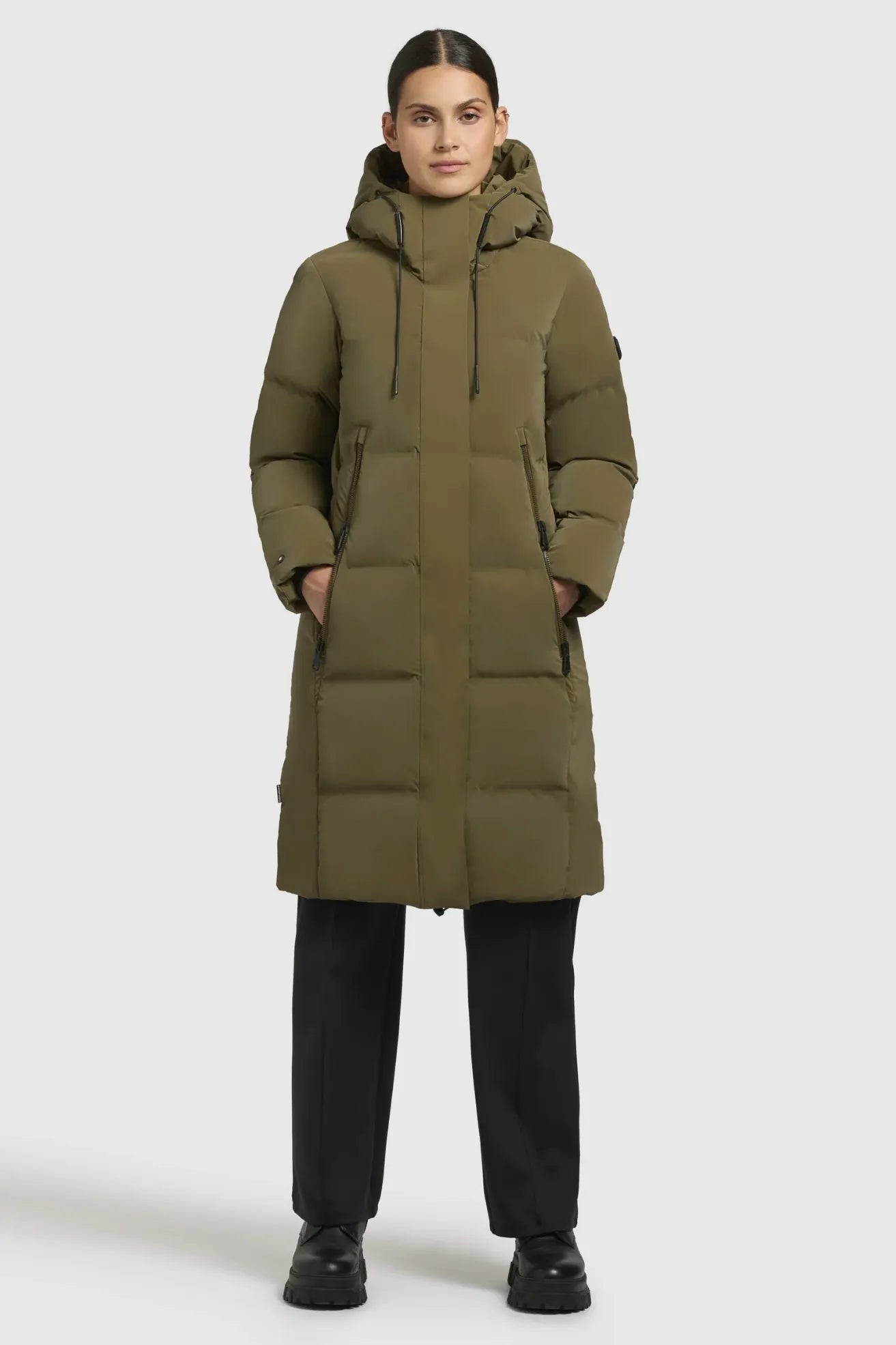 Khujo Parka Mujer Loni Verde