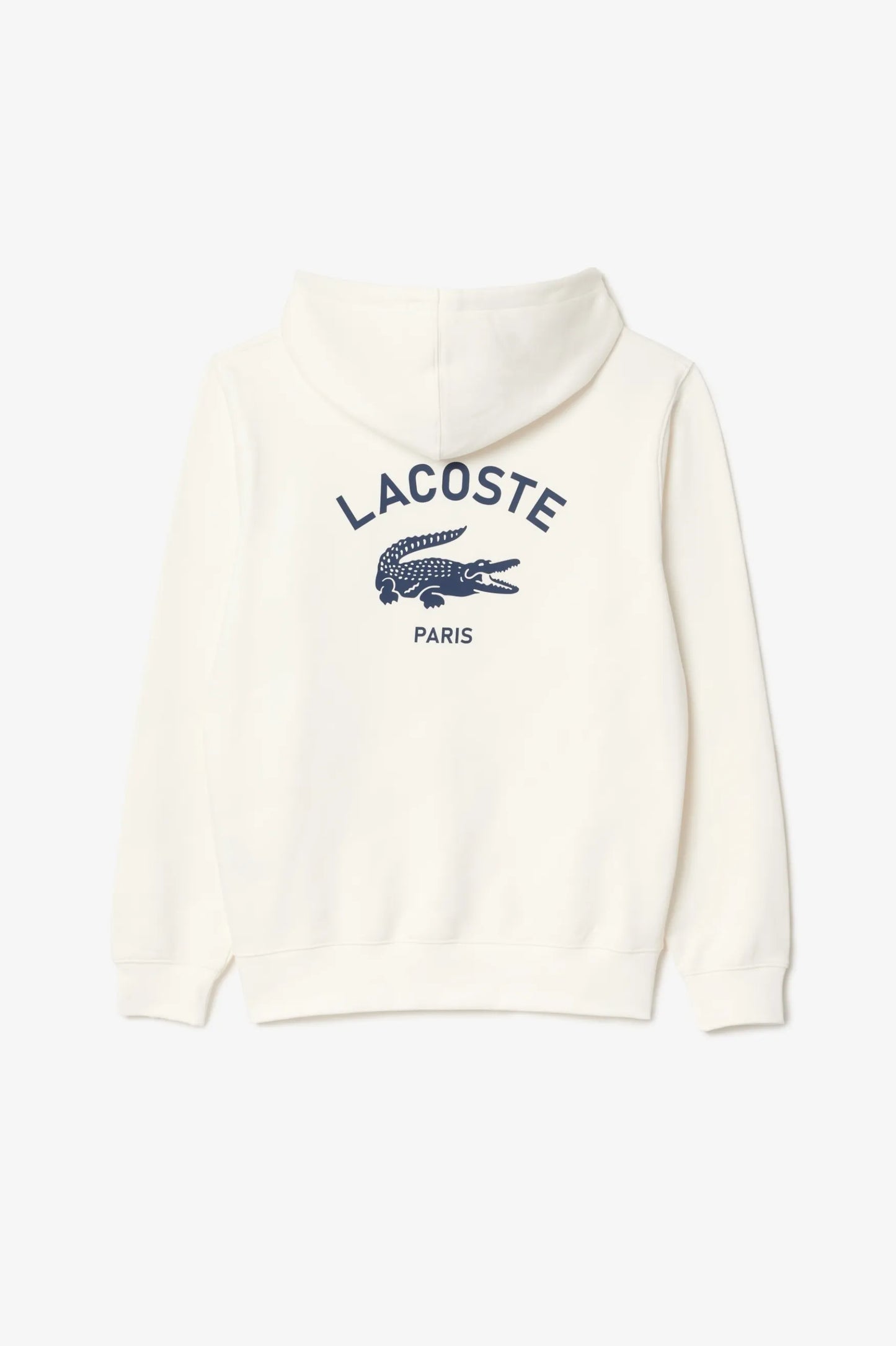 Lacoste Sudadera Paris Capucha Hombre o Mujer Blanca