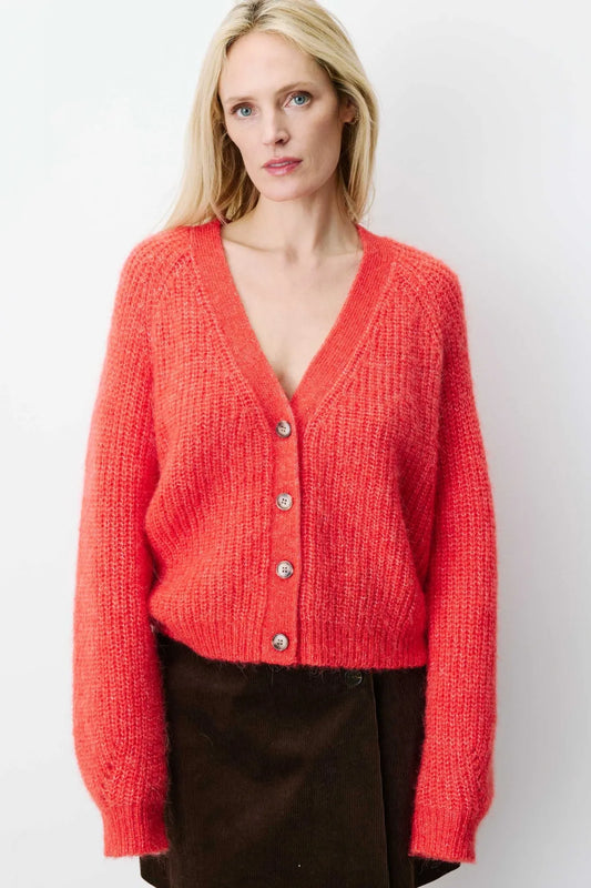 Grace And Mila Cardigan Mujer Saluda Coral Who killed Bambi?