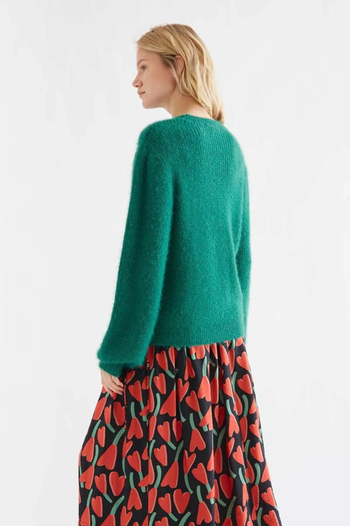 Compañia Fantastica Jersey Mujer Básico Verde
