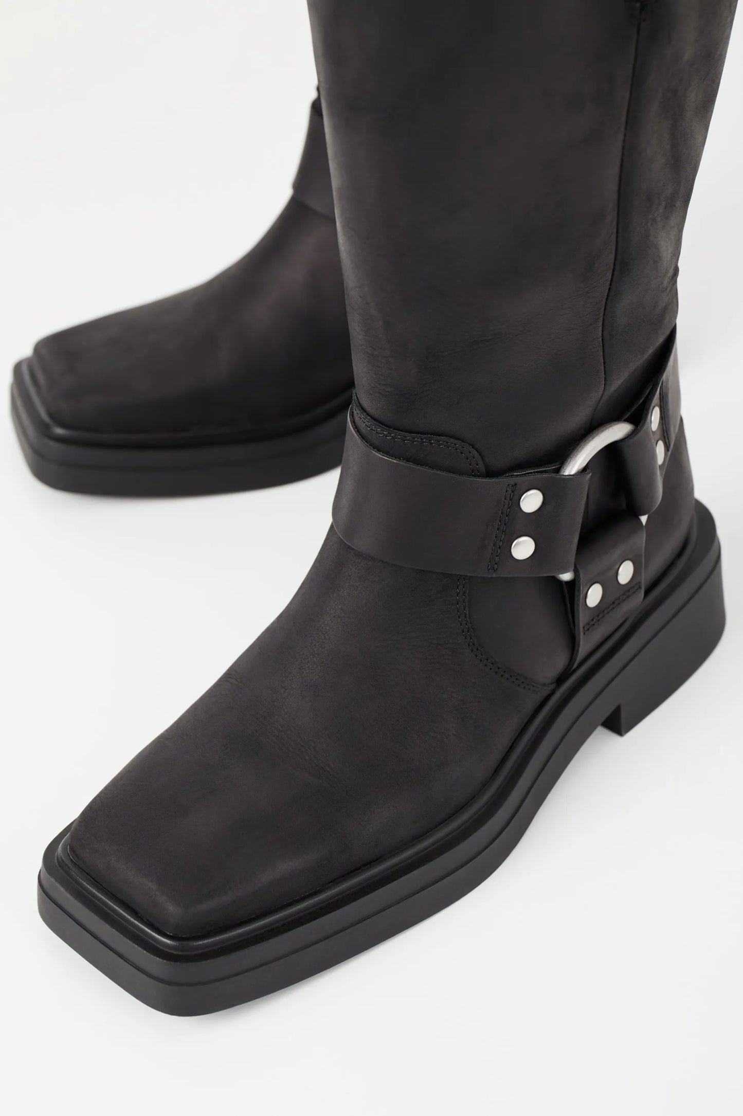 Vagabond Botas Mujer Altas Eyra Negro Nubuck